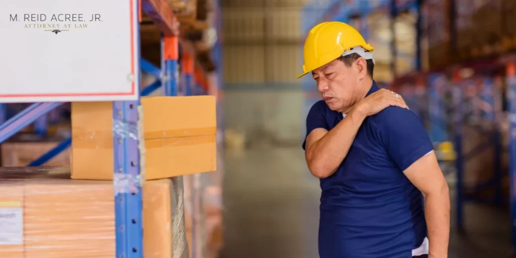 What is the most common back injury at work?